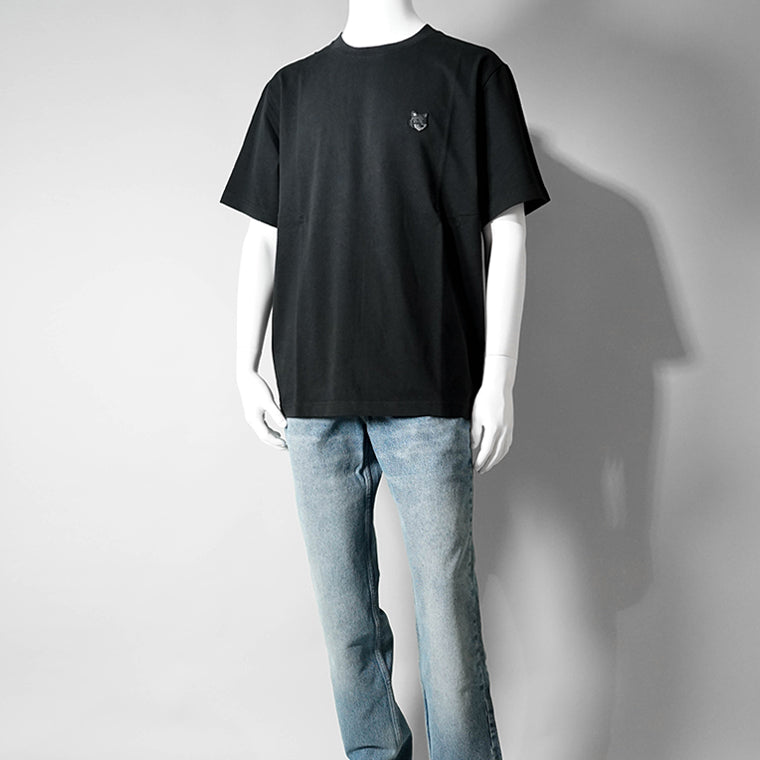 MAISON KITSUNE メンズ Tシャツ BOLD FOX HEAD PATCH COMFORT TEE SHIRT MM00127 MM00108 KJ0118 2カラー