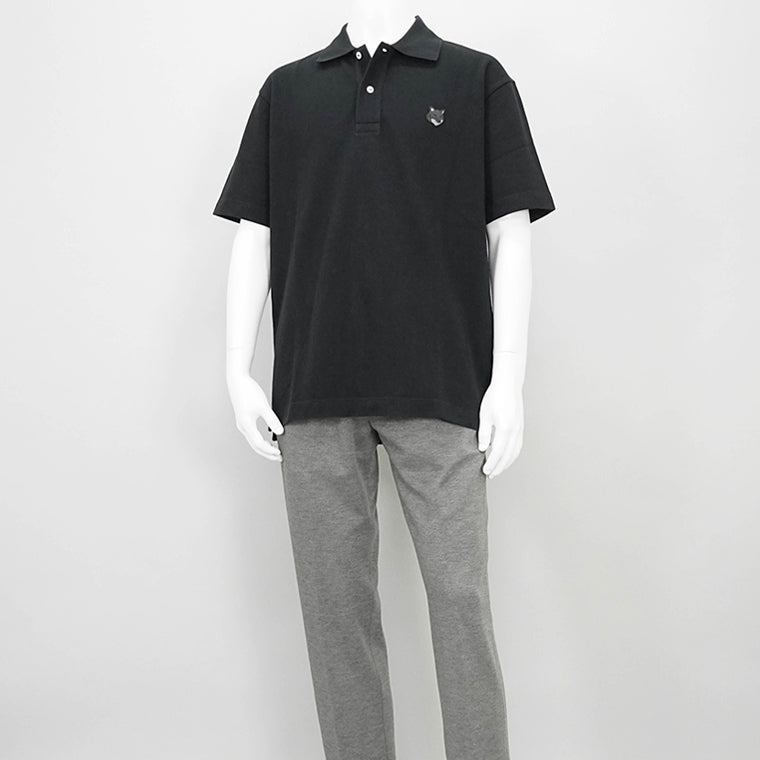 MAISON KITSUNE メンズ ポロシャツ BOLD FOX HEAD PATCH COMFORT POLO MM00210 KJ7010 2カラー