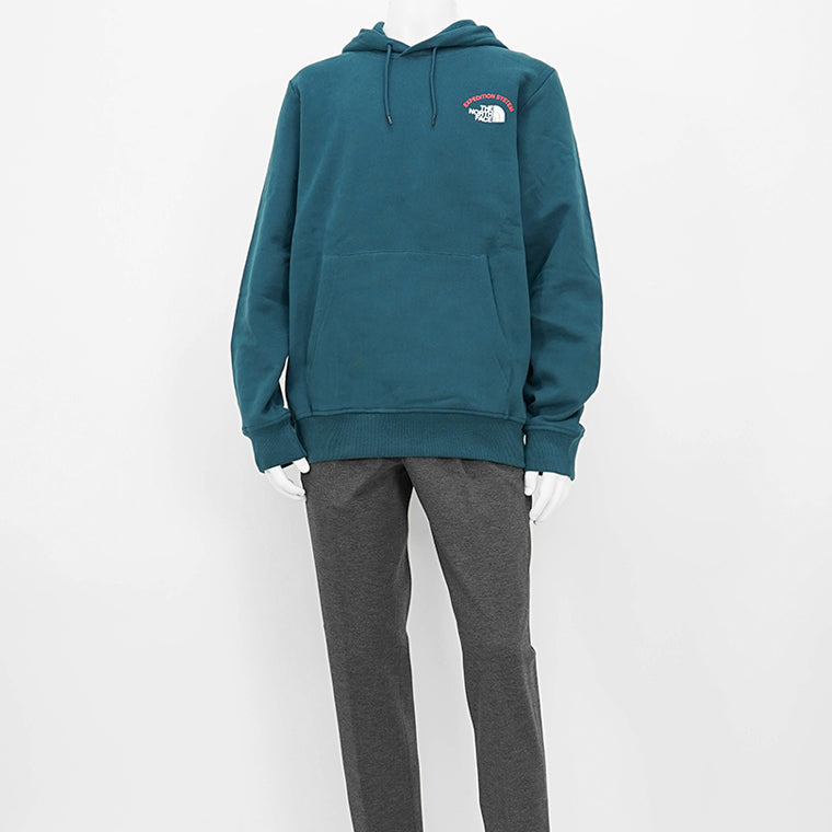 THE NORTH FACE メンズ パーカー HOODIE EXPEDITION SYSTEM GRAPHIC NF0A89DE MIDNIGHT PETROL ブルー系 1NO