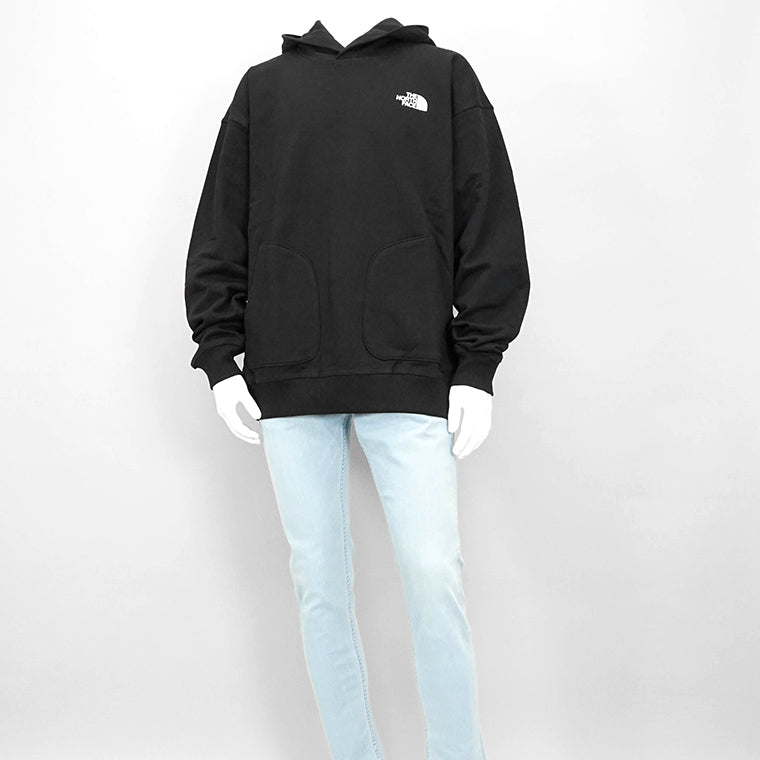THE NORTH FACE メンズ パーカー NSE OVERSIZED HOODIE NF0A8C3V TNF BLACK ブラック JK3