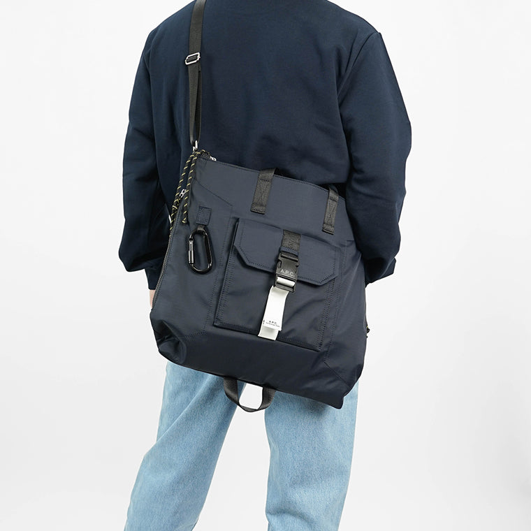 A.P.C. メンズ レディース トートバッグ TREK PAAFH H61929 DARK NAVY ダークネイビー IAK