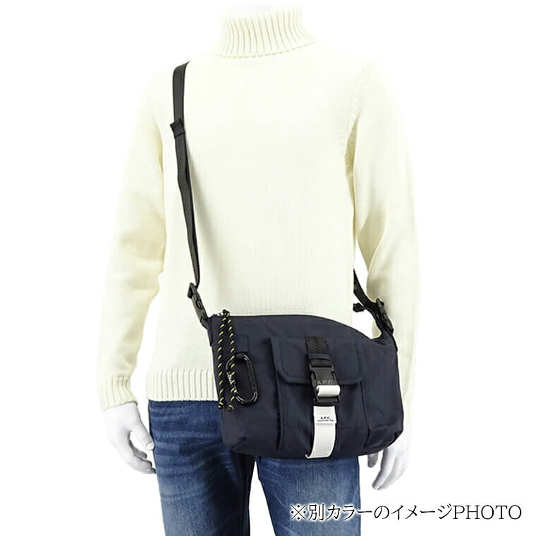 A.P.C. メンズ レディース ショルダーバッグ TREK PAAGE H61734 NOIR ブラック LZZ