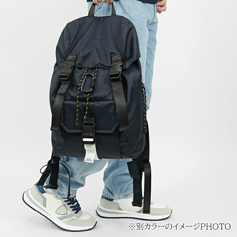 A.P.C. メンズ レディース バックパック TREK PAAGR H62220 NOIR ブラック LZZ