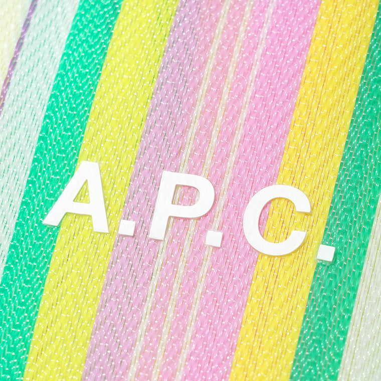 A.P.C. レディース トートバッグ CABAS CITRON PEAAE M67071 ROSE MULTICOLORE マルチ FLS