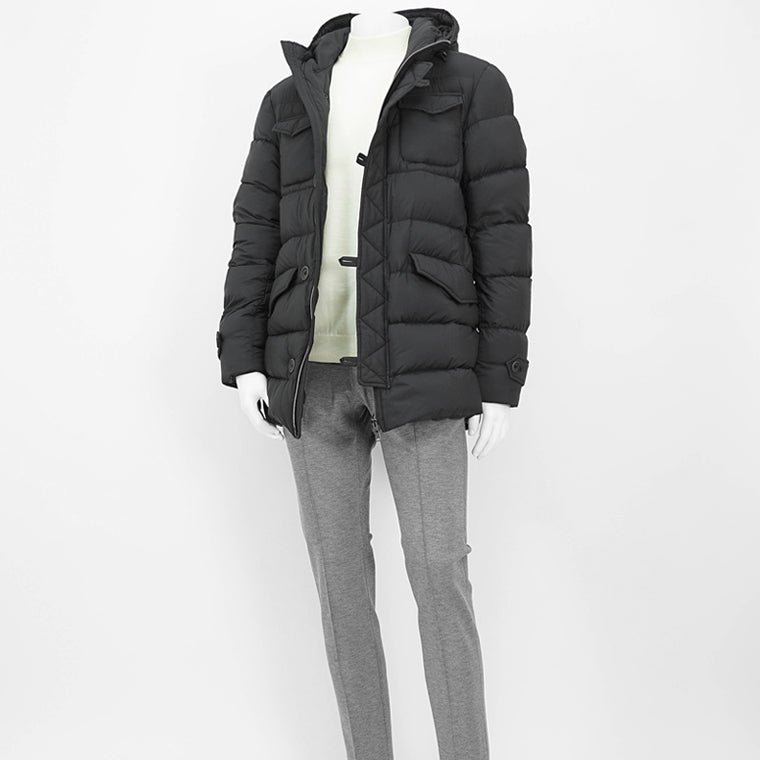 HERNO メンズ ダウンジャケット L'ESKIMO PI004ULE 12456Z ブラック 9300