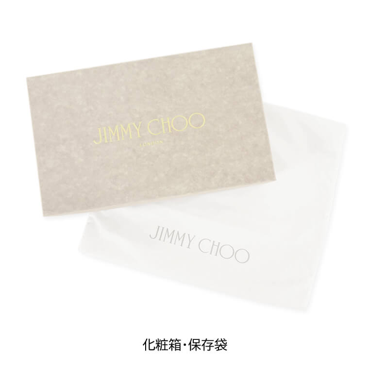 JIMMY CHOO レディース メンズ 長財布 PIPPA HKW ブラック BLACK LIGHT GOLD