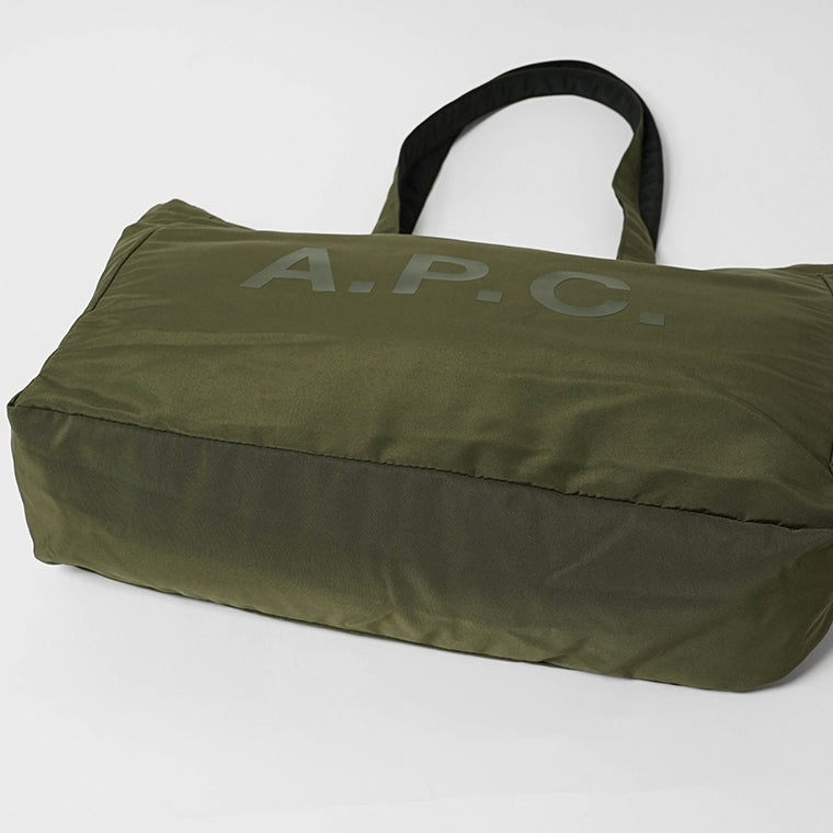 A.P.C. メンズ レディース トートバッグ SHOPPING DIANE REVERSIBLE PSALL M61893 KAKI NOIR ブラック カーキ TJD