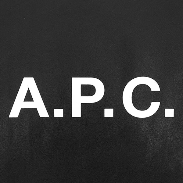 A.P.C. メンズ レディース トートバッグ TOTE NINON PUAAT M61565 NOIR BLACK ブラック LZZ