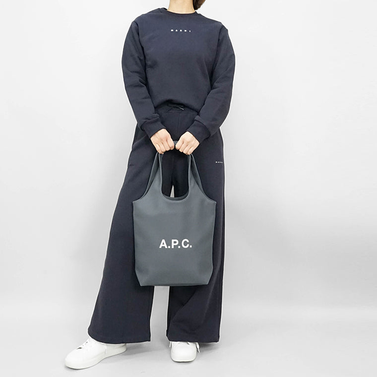 A.P.C. レディース メンズ トートバッグ PUABO M61861 DARK NAVY ダークネイビー IAK