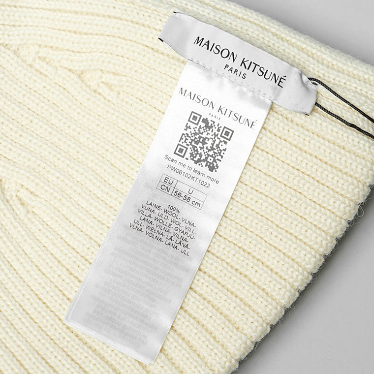 MAISON KITSUNE メンズ レディース ニットキャップ BABY FOX BEANIE PW06102 KT1022 2カラー