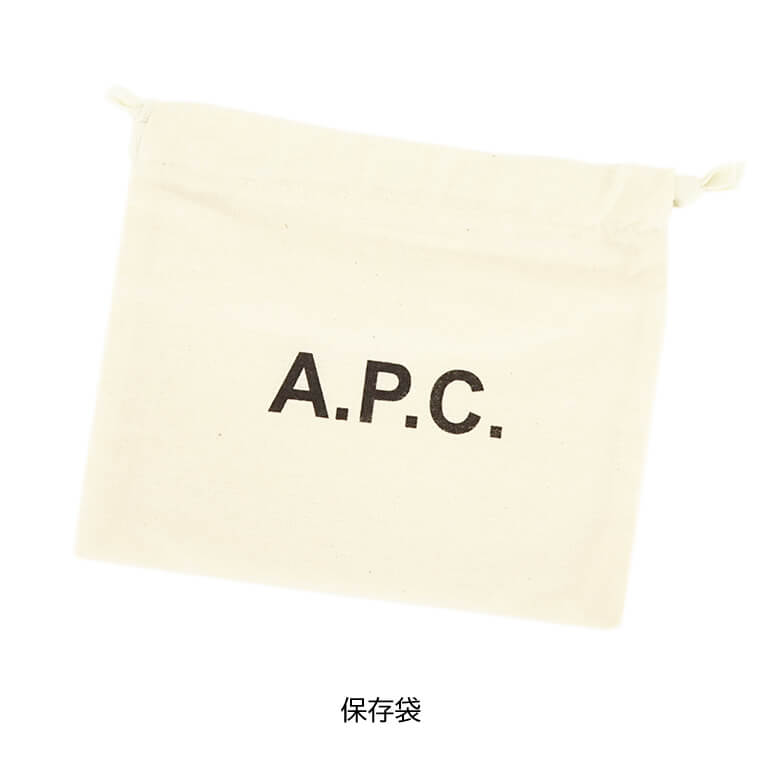 A.P.C. メンズ レディース カードケース PORTE CARTES STEFAN PXAWV H63158 NOIR ブラック LZZ