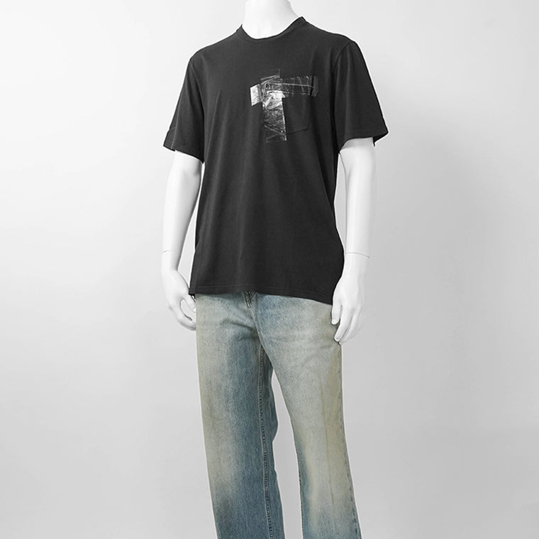 Maison Margiela メンズ Tシャツ S67GC0048 S24575 ブラック 860