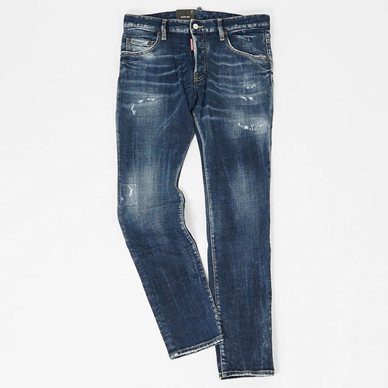DSQUARED2 メンズ ジーンズ SKATER JEAN S71LB1642 S30664 ウォッシュブルー 470
