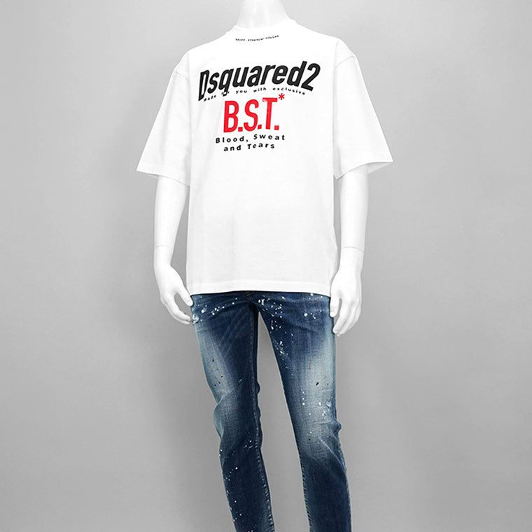 DSQUARED2 メンズ Tシャツ LOOSE FIT TEE S74GD1410 D20033 2カラー