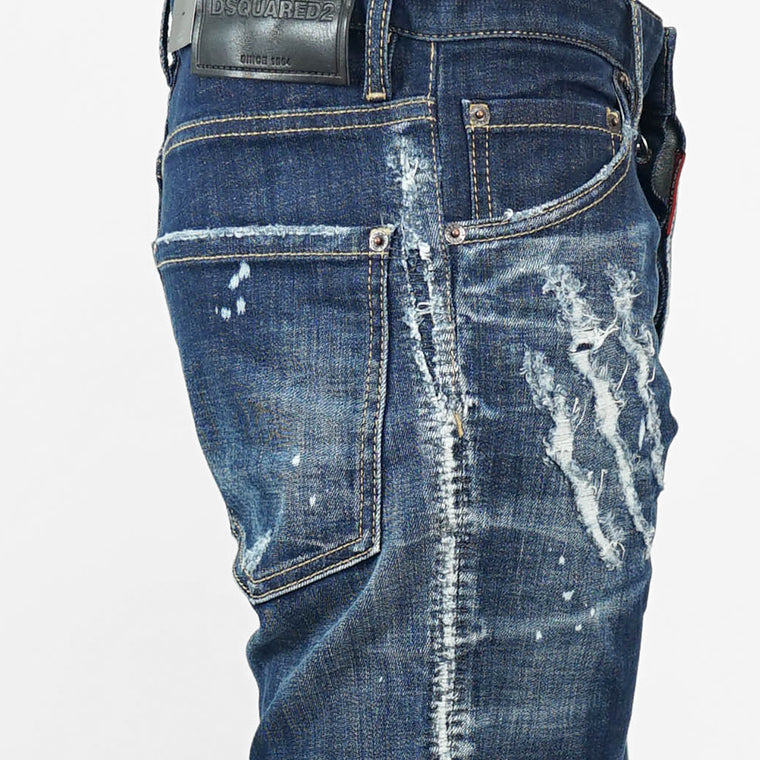 DSQUARED2 メンズ ジーンズ COOL GUY JEAN S74LB1559 S30342 ウォッシュブルー 470