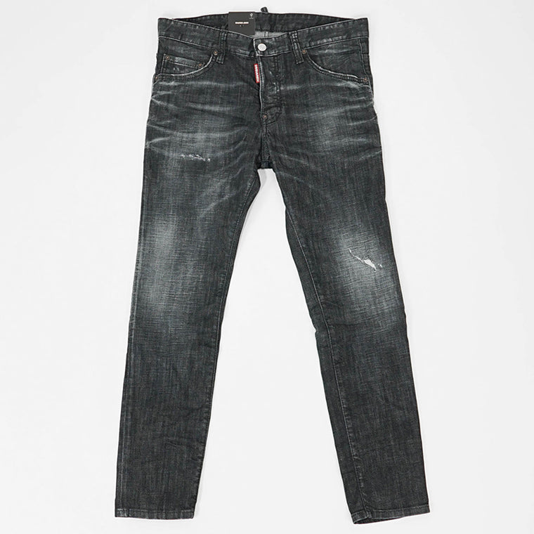 DSQUARED2 メンズ ジーンズ SKATER JEAN S74LB1726 D30357 ウォッシュブラック 900