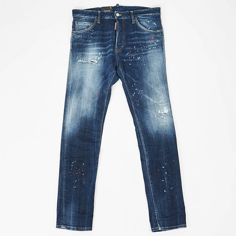 DSQUARED2 メンズ ジーンズ COOL GUY JEAN S74LB1732 S30664 ウォッシュブルー 470