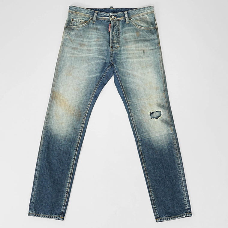 DSQUARED2 メンズ ジーンズ COOL GUY JEAN S74LB1757 D30011 ウォッシュブルー 470