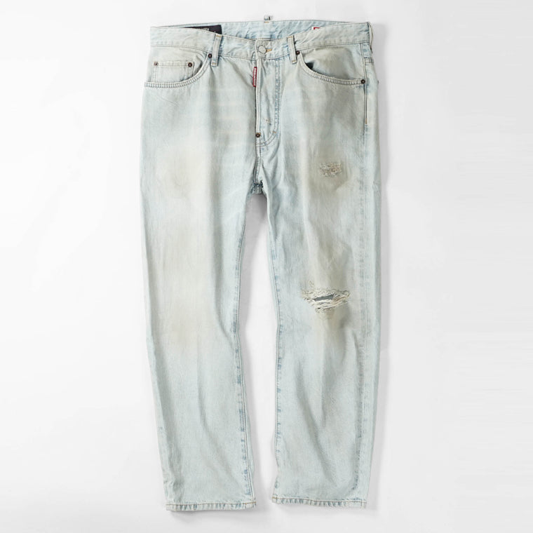 DSQUARED2 メンズ ジーンズ L.A. BRO JEAN S74LB1876 D30011 ウォッシュブルー 470