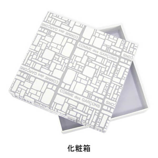 COMME des GARCONS メンズ レディース 2つ折り財布 EMBOSSED LOGOTYPE SA7100EL ブラウン BROWN