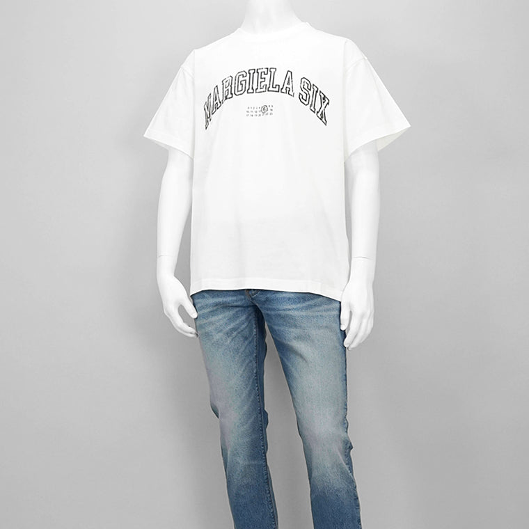 MM6 Maison Margiela メンズ Tシャツ VARSITY PRINT T SHIRT SH0GC0046 S24312 3カラー