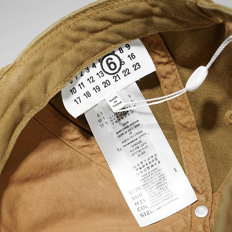 MM6 Maison Margiela メンズ レディース キャップ SH0TC0005 M35346 3カラー