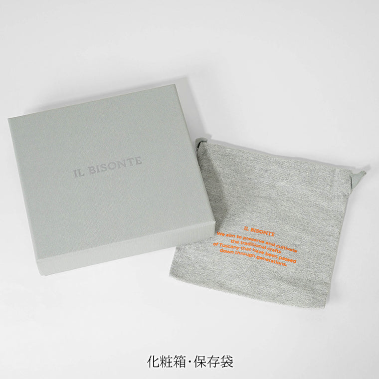 IL BISONTE レディース メンズ コイン&カードケース SSW005 PVX001 2カラー