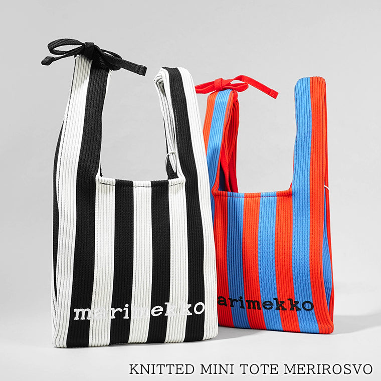 マリメッコ marimekko レディース トートバッグ ブラックオフ