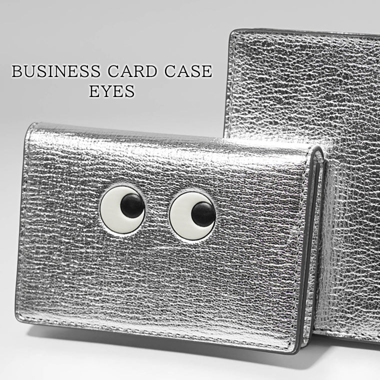 Anya Hindmarch◆アイズ・カードホルダー◆シルバー Eyes アイズ カードケース | Anya Hindmarch JP