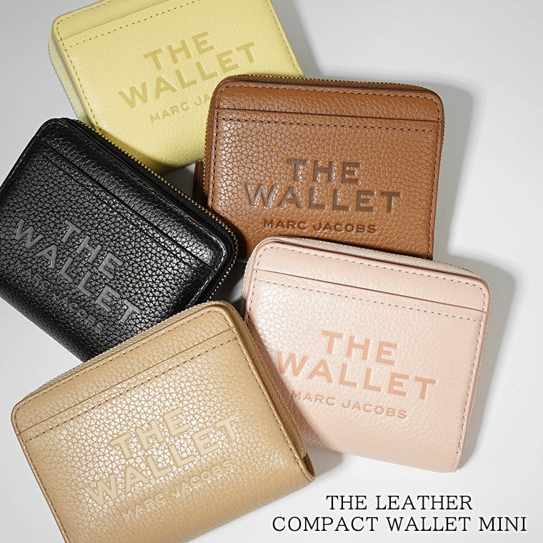 THE LEATHER COVERED J MARC MINI COMPACT WALLET/ザ レザー