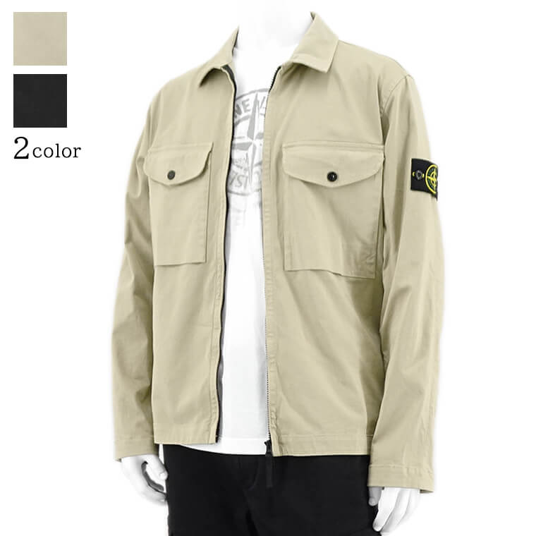ストーンアイランド STONE ISLAND メンズ シャツブルゾン サンド