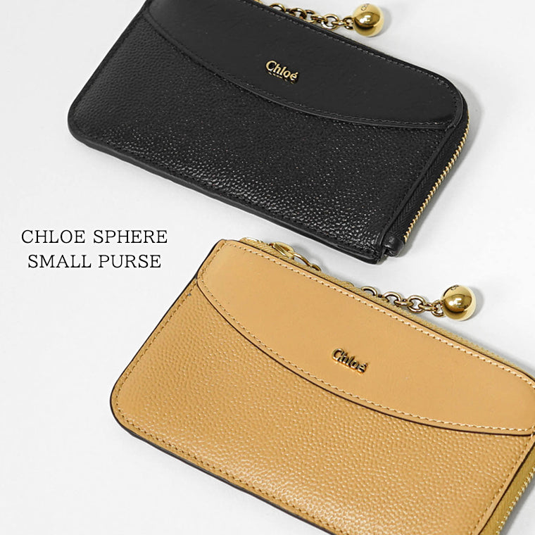 クロエ Chloe レディース フラグメントケース ベージュ ブラック