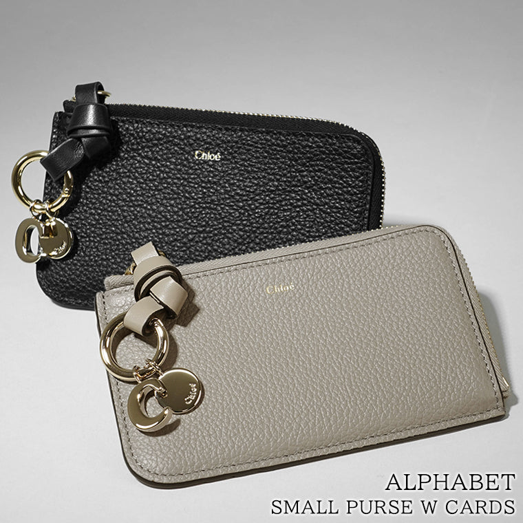 【新品】Chloe カードケース クロエC Chloe（クロエ） カードケース レディース ALPHABET CHC21WP944F57