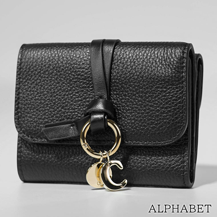 【美品】Chloé クロエ ブラック 三つ折り財布 付属品全てあり　即購入⭕️ クロエ Chloe レディース 3つ折り財布 ブラック – WORLDCLUB1989