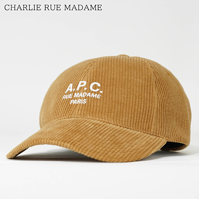 アーペーセー A.P.C. メンズ レディース キャップ キャラメル