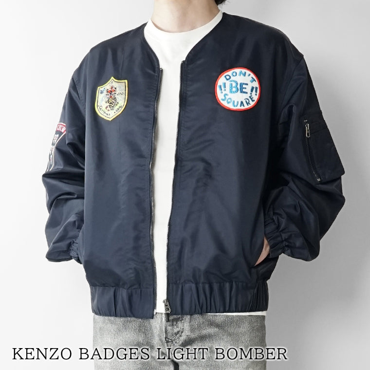 KENZO ネイビージャケット ブルゾン ケンゾー KENZO メンズ ブルゾン ネイビーブルー – WORLDCLUB1989