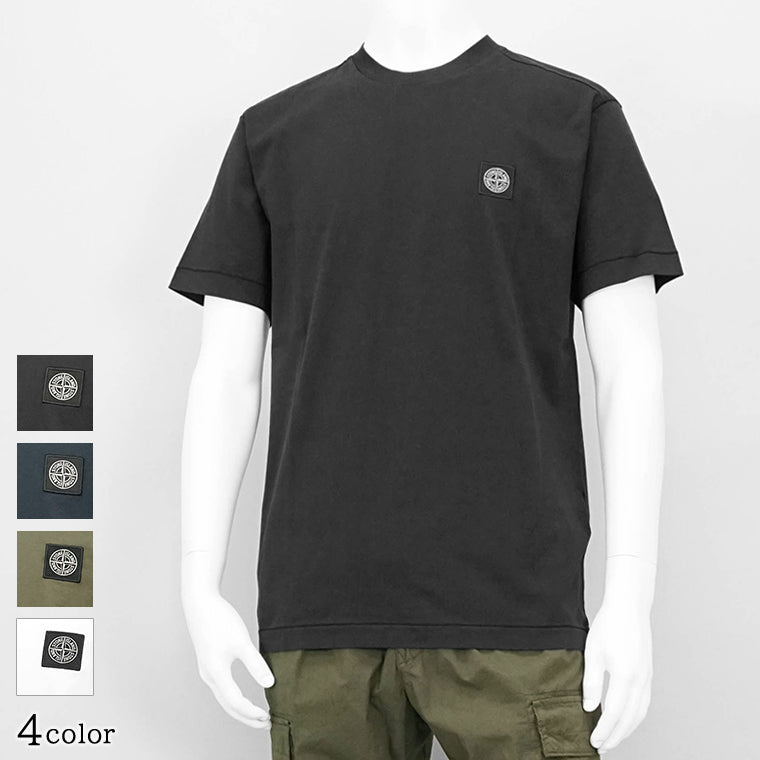 ストーンアイランド STONE ISLAND メンズ Tシャツ ブラック ネイビー
