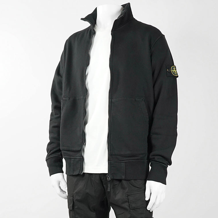 ストーンアイランド STONE ISLAND メンズ トラックジャケット ブラック
