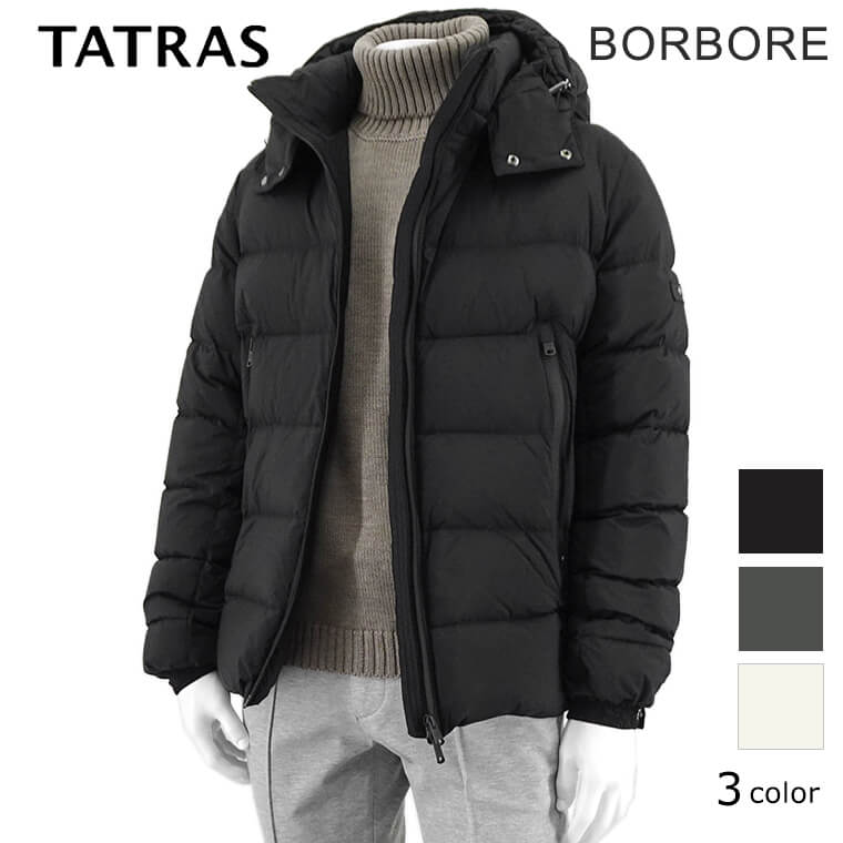 TATRAS メンズ ダウンジャケット BORBORE MTAT23A4568 D 3カラー