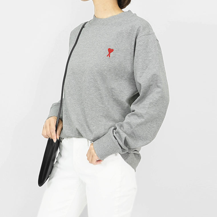 アミ AMI レディース 長袖Tシャツ UTS200 701 GRIS CHINE グレー 055 24aw 楽天市場】アミ AMI レディース 長袖Tシャツ UTS200 701 GRIS