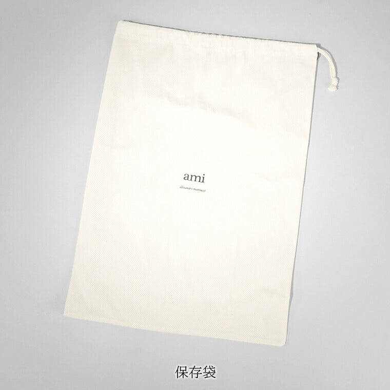 AMI メンズ レディース バケットハット AMI DE COEUR EMBROIDERY BUCKET HAT UHA246 AW0041 NOIR ブラック 001