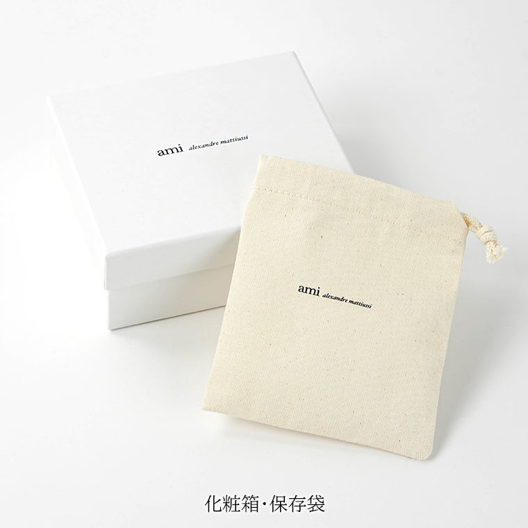 AMI メンズ レディース キーリング AMI DE COEUR CROISSANT KEYRING UKR349 HW0014 アンバー A005