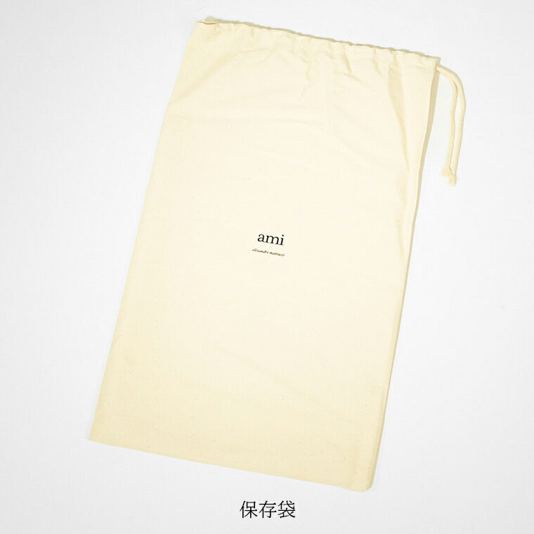 AMI メンズ レディース マフラー AMI DE COEUR USF673 AW0004 GRIS グレー 050 POUDRE ピンク 680