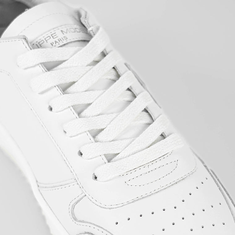 PHILIPPE MODEL メンズ スニーカー NICE LOW MAN VEAU VNLU V001 ホワイト BLANC