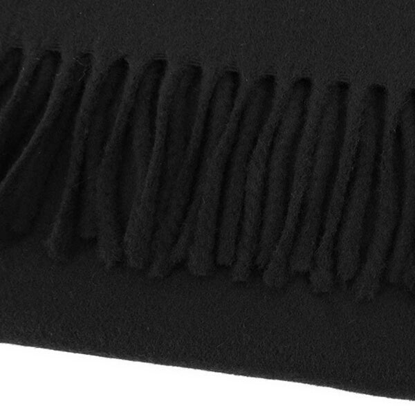 A.P.C. レディース メンズ マフラー ECHARPE AMBROISE BRODEE WOAFE M15171 NOIR ブラック LZZ