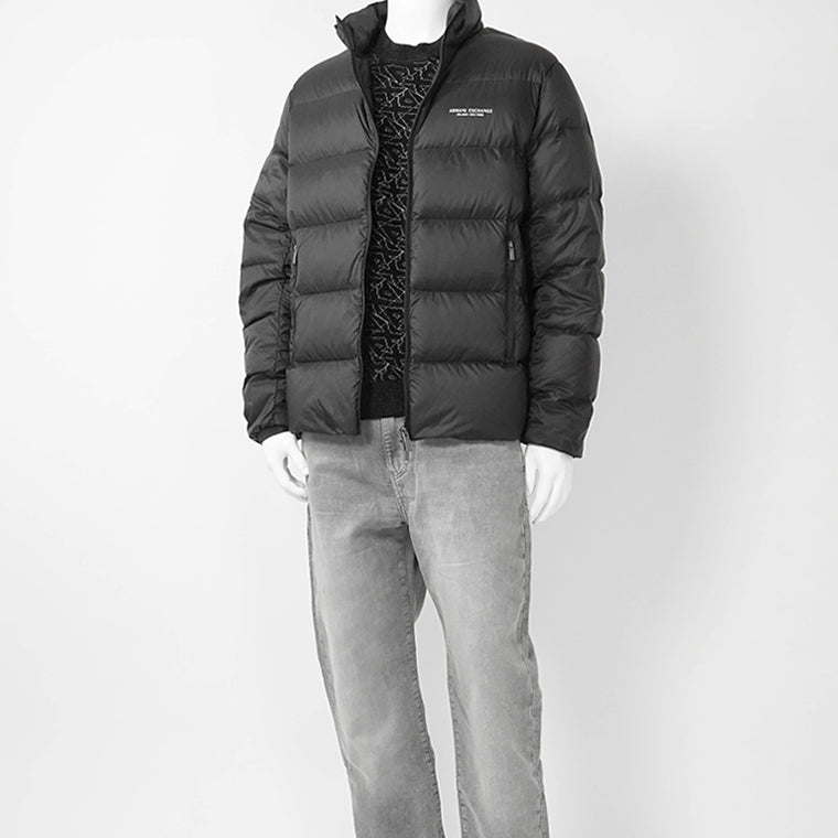 ARMANI EXCHANGE メンズ ダウンジャケット XM001575 AF16927 BLACK ブラック UC001