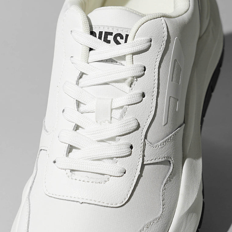 DIESEL メンズ スニーカー S SPEEDY RUNNING Y03829 P7530 BRIGHT WHITE ホワイト T1002
