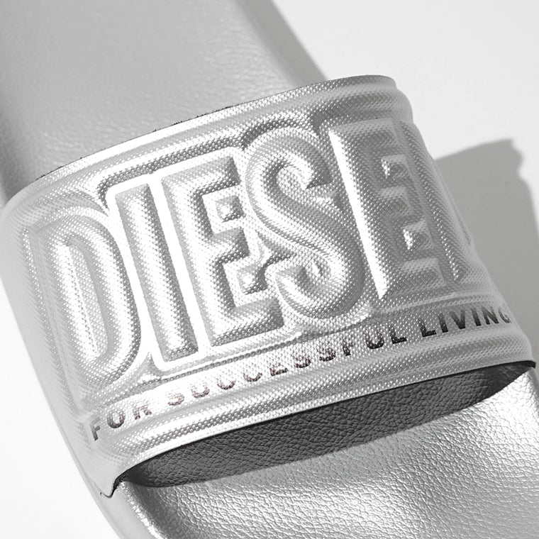 DIESEL メンズ サンダル SA MAYEMI ML Y03843 PR525 SILVER シルバー T9002