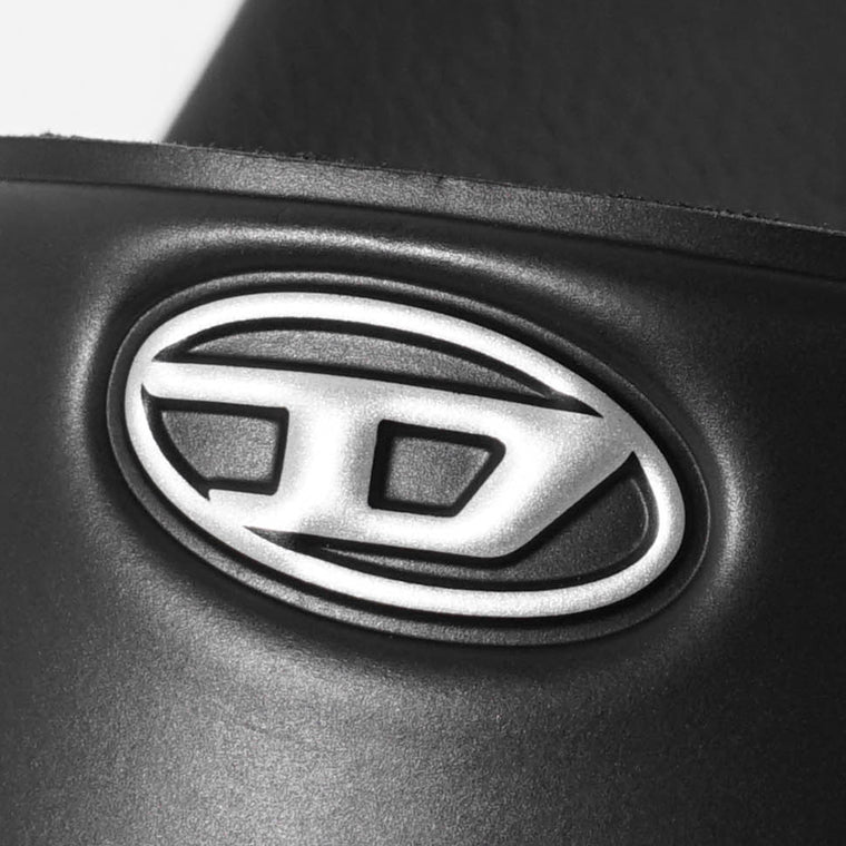 DIESEL メンズ サンダル SA BLOOP Y03915 P7621 BLACK SILVER ブラック H7591