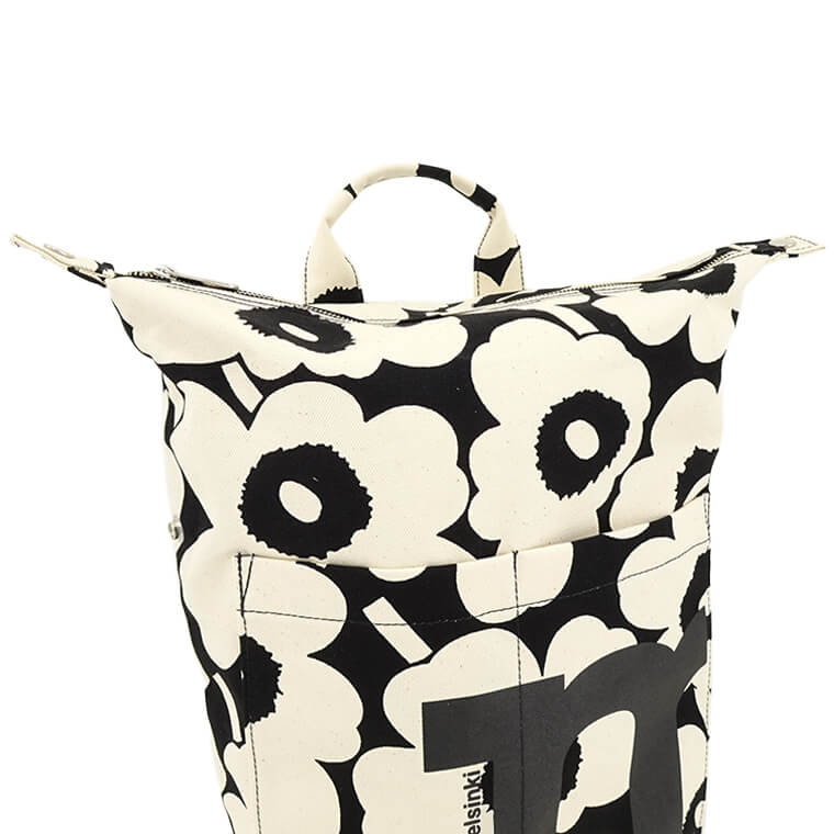 marimekko レディース バックパック MONO BACKPACK UNIKKO 092195 BLACK COTTON ブラック コットン 908